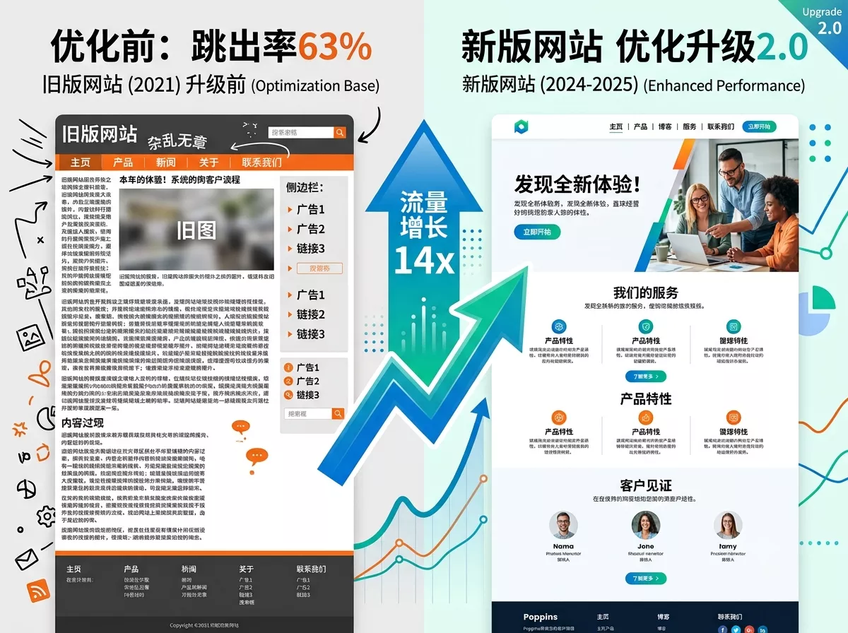 企业网站SEO优化前后流量对比-阜阳恒亮网络案例.webp 企业网站SEO优化前后流量对比-阜阳恒亮网络案例.webp
